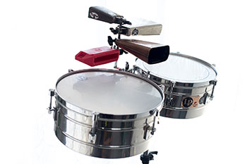 Timbales latines (Pailas criollas)